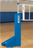 Powr-Rib II Portable Volleyball End Standards With Padding