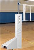 Powr-Rib II Portable Volleyball End Standards With Padding
