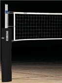 Porter Economy Steel Volleyball Standards w/ Pads Porter Economy Steel Volleyball Standards w/ Pads