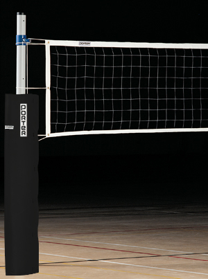 Porter Economy Steel Volleyball Standards w/ Pads. Free shipping.  Some exclusions apply.