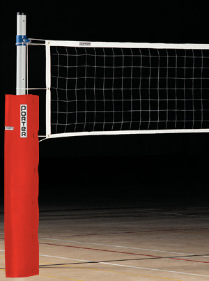 Porter Economy Steel Volleyball Standards w/ Pads. Free shipping.  Some exclusions apply.