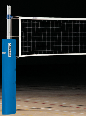 Porter Economy Steel Volleyball Standards w/ Pads. Free shipping.  Some exclusions apply.