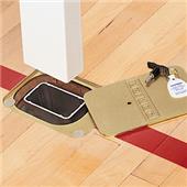 Porter Rectangular Floor Sleeve-Fits 4" X 2" Post Porter Rectangular Floor Sleeve-Fits 4" X 2" Post