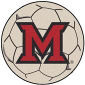 Fan Mats Miami of Ohio Soccer Ball Mat