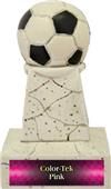 Hasty Awards 5" Soccer Stone Tower Trophy Hasty Awards 5" Soccer Stone Tower Trophy