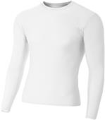 A4 Adult/Youth Long Sleeve Compression Crew Shirts