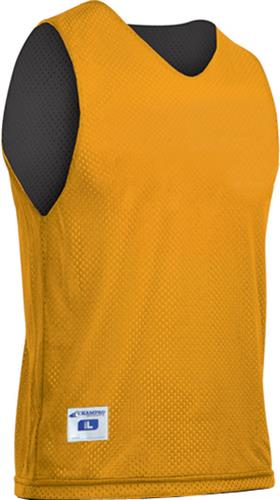 Champro Zone Maglia Da Basket Reversibile In Poliestere - Unisex Adulto, Scollo A V, Fondo Aperto Per Stampa - Taglia Unica