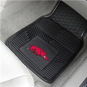 Fan Mats Univ. of Arkansas Vinyl Car Mats (set)