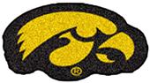 Fan Mats University of Iowa Mascot Mat