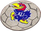 Fan Mats University of Kansas Soccer Ball Mat