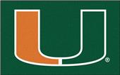 Fan Mats University of Miami Ulti-Mat