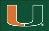 Fan Mats University of Miami Starter Mat