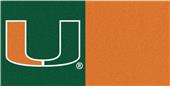 Fan Mats University of Miami Carpet Tiles