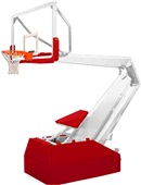Gared Pro H Hydraulic Portable Basketball Backstop 10' 8" Boom
