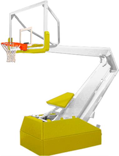 Gared Pro H Hydraulic Portable Basketball Backstop 8' Boom