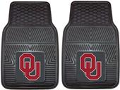 Fan Mats Univ. of Oklahoma Vinyl Car Mats (set)