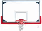 Gared Master 72" Glass Baskeball Backboard Pkg