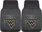 Fan Mats West Virginia Univ Vinyl Car Mats (set)