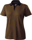 Womens Short Sleeve Helix Engineered Stripe Polo Womens Short Sleeve Helix Engineered Stripe Polo