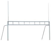 8' x 24' Combination Soccer Goal & Football Goal (PAIR) Net Not Included