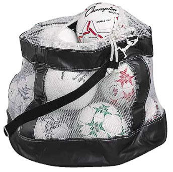 Champion Sports Deluxe Mesh Soccer Ball Bags
