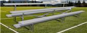 Gared Spectator Stationary 3 Row Fixed 7'6" Bleachers