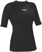 Kaepa Womens Half Sleeve Volleyball Jersey (Black,Navy,Red) BLACK Primary