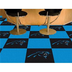 Carolina Panthers 2-Piece Carpet Car Mats