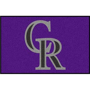 Fanmats Colorado Rockies License Plate Frame - Black