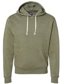 J America Tri-Blend Pullover Fleece Hoodie 8871