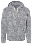 J America Tri-Blend Pullover Fleece Hoodie 8871 GREY ALOHA TRIBLEND Primary