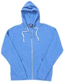 J America Adult Tri-Blend Full Zip Fleece Hoodie 8872