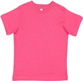 Rabbit SKins Toddler Fine Jersey Tee 3321 VINTAGE HOT PINK Primary