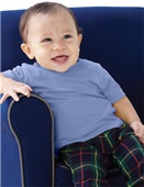 LAT Sportswear Infant Fine Jersey T-Shirt CAROLINA BLUE Primary