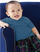LAT Sportswear Infant Fine Jersey T-Shirt INDIGO Primary