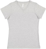 LAT Sportswear Ladies Fine Jersey V-Neck Tee