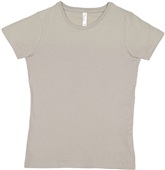 LAT Sportswear Ladies Fine Jersey Tee TITANIUM Primary