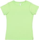 LAT Sportswear Ladies Fine Jersey Tee KEY LIME Primary