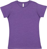 LAT Sportswear Ladies Fine Jersey Tee VINTAGE PURPLE Primary