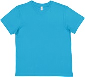 LAT Sportswear Youth Fine Jersey T-Shirts TURQUOISE Primary