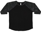 LAT Sportswear Youth 3/4 Sleeve Baseball Tee