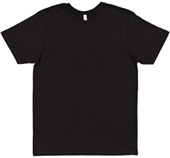 LAT Sportswear Mens Fine Jersey Tee 6901 BLENDED BLACK Primary
