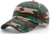 Richardson 840 Relaxed Unstructured Twill Camo Cap