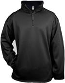 Badger 1/4 Zip Poly Performance Fleece Pullovers