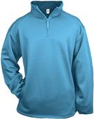 Badger 1/4 Zip Poly Performance Fleece Pullovers