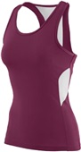 Womens/ Girls 2-Color Racerback Jersey