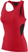Womens/ Girls 2-Color Racerback Jersey
