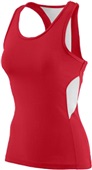 Womens/ Girls 2-Color Racerback Jersey