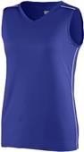 Augusta Sportswear Ladies Girls Storm Jersey PURPLE/WHITE Primary