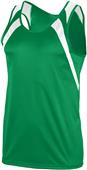 Augusta Sportswear Adult Wicking Tank w/ Shoulder Insert 311 KELLY/WHITE Primary